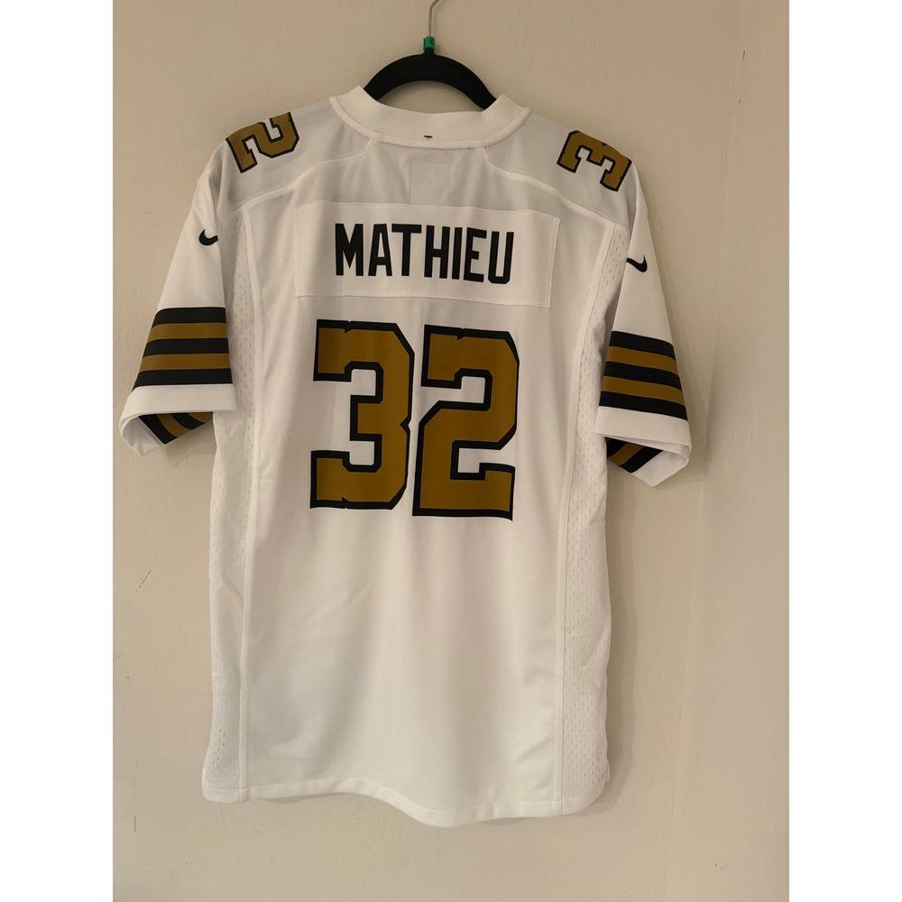 New Orleans Saints YOUTH Tyrann Mathieu #32 Nike Engineered Jersey Size XL -NWT - Picture 3 of 10